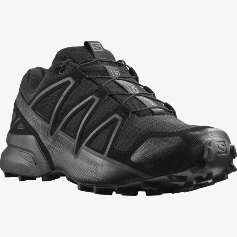 Botas Tácticas Salomon Speedcross 4 Anchos Forces Hombre Negros | MX VIPW120